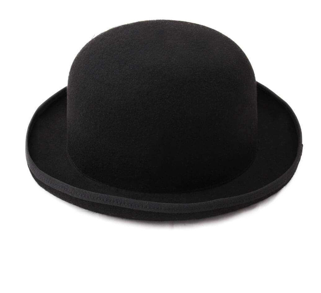 Chapeau melon noir