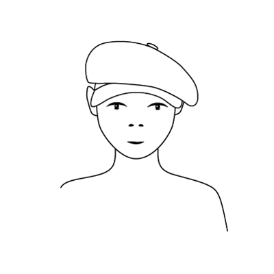 Tilted hat wear