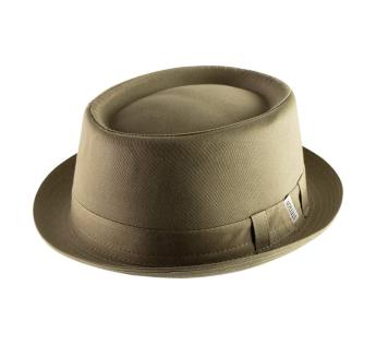 chapeau porkpie denim Pork Pie Cloth