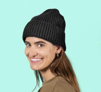 Bonnet laine luxe Rib Knit Yak Hat