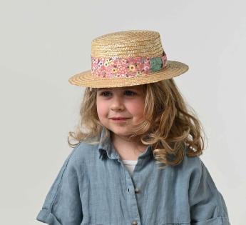 chapeau enfant canotier Nina