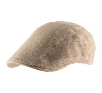 casquette duckbill en lin Ivy Cap Linen Stripe