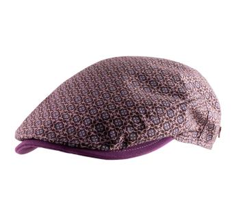 casquette plate violette Bristol-9