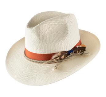 White Eva Wide Brim Panama - 100% Straw Toquilla from Ecuador - Raceu Hats