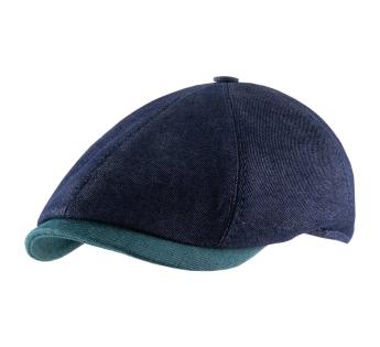 Casquette plate denim Galles