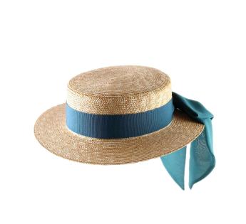 Chapeau canotier fille Léna