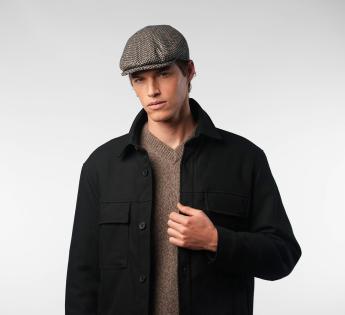 Casquette pied de poule Pecoraro