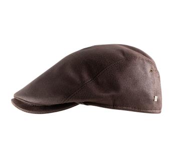 Casquette beret simili cuir Cali