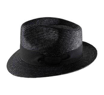 fedora paille fine Classic Straw Fedora 