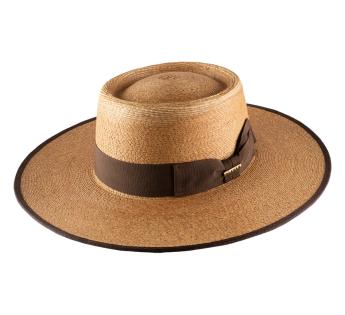 Chapeau gambler paille Portuguese Palma Imperial