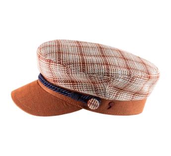 Casquette marin en lin Stewart Piastrella