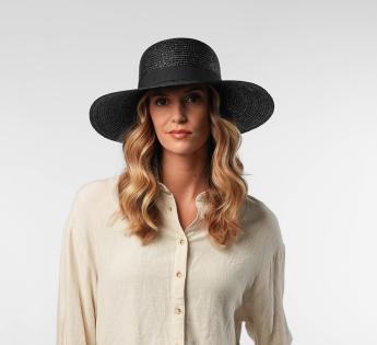 Capeline paille fine Classic Straw Floppy 