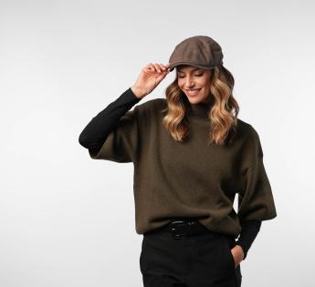 Casquette plate velours Taranto Arona