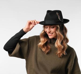 Chapeau fedora Stetson Rosedale Woolfelt