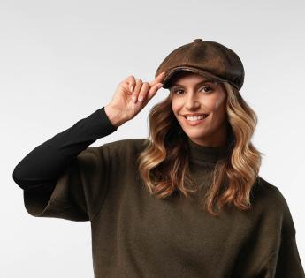 casquette en cuir Remigio