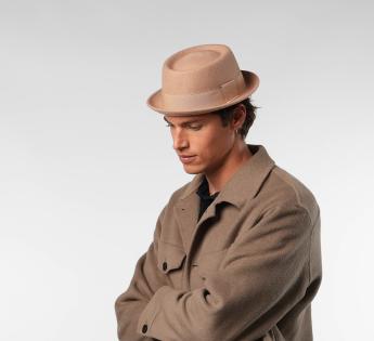 Chapeau Porkpie Noir Naxon