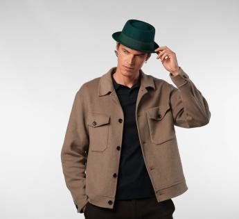 Chapeau Porkpie Noir Naxon