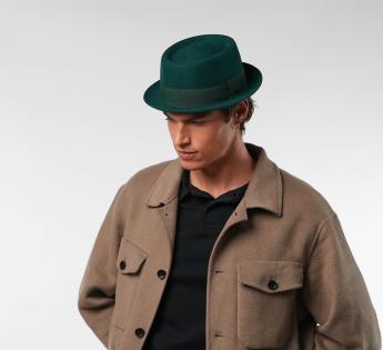 Chapeau Porkpie Noir Naxon