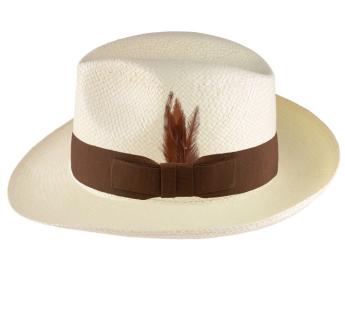 Chapeau personnalisable My Straw Fedora